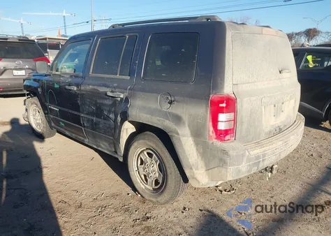 2016 Jeep Patriot Sport from USA, damaged, VIN 1C4NJPBB5GD507523